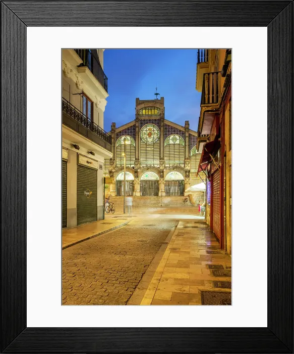 Framed Print : Mercado Central (covered food market), Valencia, Spain Framed Print : Mercado Central (covered food market), Valencia, Spain