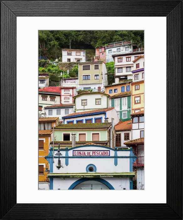 Framed Print : Cudillero, Asturias, Spain Framed Print : Cudillero, Asturias, Spain