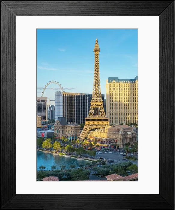 Framed Print : Paris Las Vegas resort, The Strip, Las Vegas, Nevada, USA Framed Print : Paris Las Vegas resort, The Strip, Las Vegas, Nevada, USA