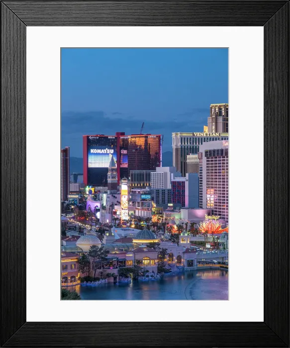 Framed Print : The Strip, Las Vegas, Nevada, USA Framed Print : The Strip, Las Vegas, Nevada, USA