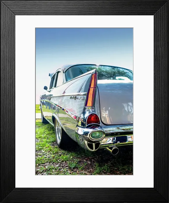 Framed Print : USA, Saint Petersburg, Florida, 1957 Chevrolet Bel Air Framed Print : USA, Saint Petersburg, Florida, 1957 Chevrolet Bel Air