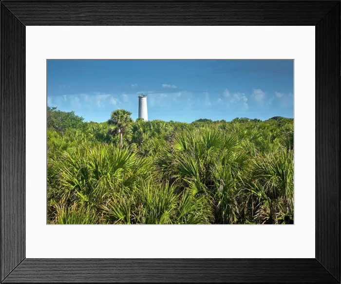 Framed Print : Florida, Egmont Key State Park, Lighthouse Built In 1858, Tampa Bay, Gulf Of Mexico, Saint Petersburg