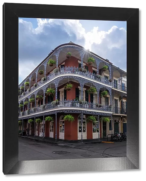 Decorative balconies, French Quarter, New Orleans, Louisiana, USA