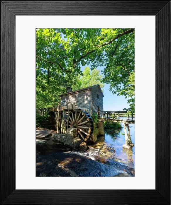 Framed Print : Old Grist Mill, Stone Mountain, Atlanta, Georgia, USA Framed Print : Old Grist Mill, Stone Mountain, Atlanta, Georgia, USA