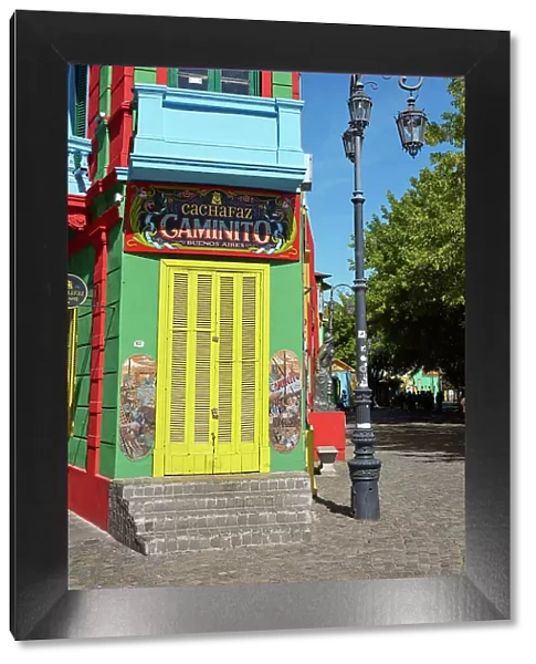 The colorful 'Caminito de La Boca', Buenos Aires, Argentina