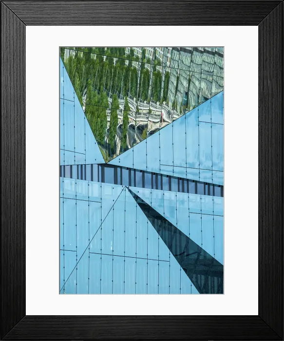 Framed Print : Cube Berlin, Berlin, Germany