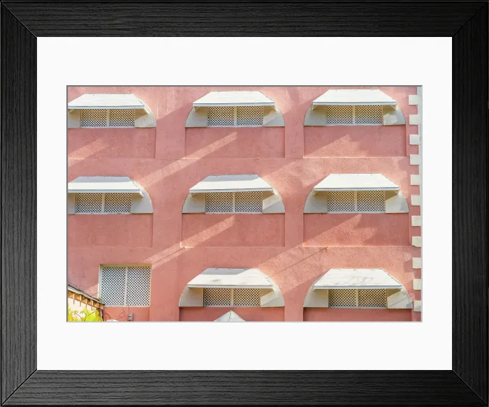 Framed Print : Facade of SunBay Hotel, Maxwell Beach, Barbados, Caribbean Framed Print : Facade of SunBay Hotel, Maxwell Beach, Barbados, Caribbean