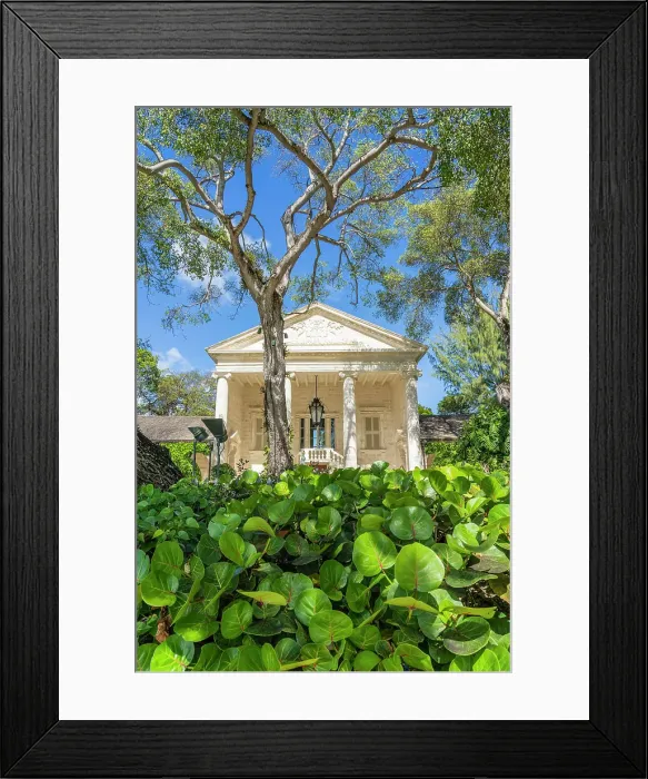 Framed Print : Luxury Villa, Heron Bay, Porters, Barbados Framed Print : Luxury Villa, Heron Bay, Porters, Barbados