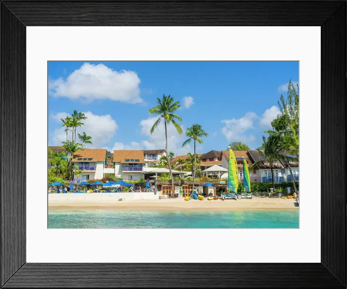 Framed Print : Crystal Cove hotel, Barbados, Caribbean Framed Print : Crystal Cove hotel, Barbados, Caribbean