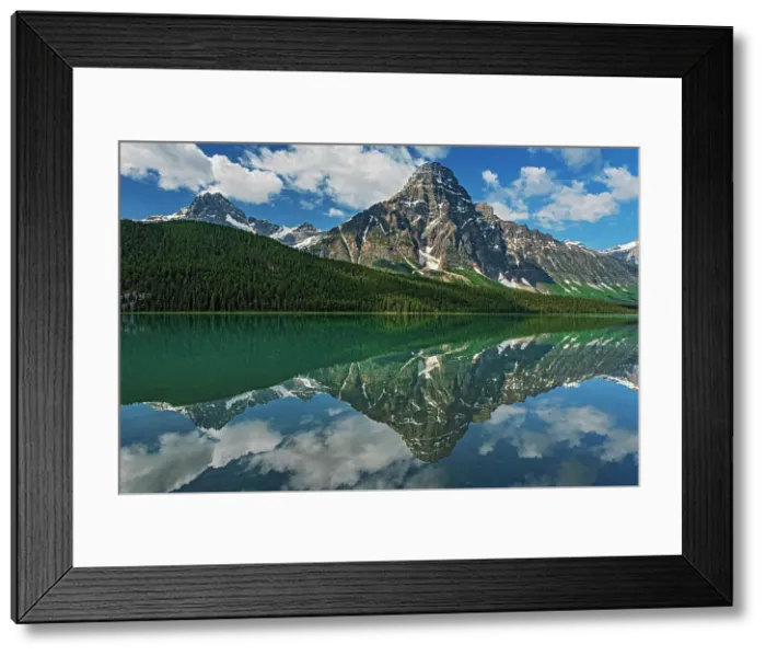 Framed Print : Mt. Chephren reflected in Upper Waterfowl Lake, Banff National Park, Alberta, Canada Framed Print : Mt. Chephren reflected in Upper Waterfowl Lake, Banff National Park, Alberta, Canada