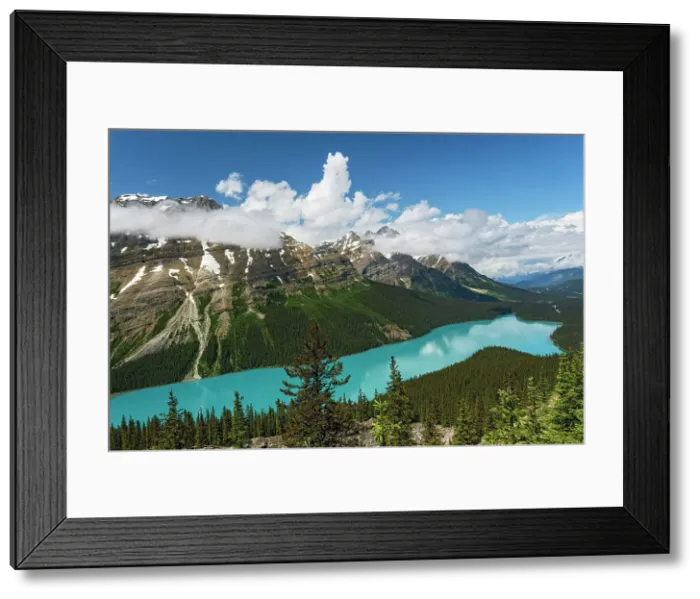 Framed Print : Peyto Lake and Caldron Peak, Banff National Park, Alberta, Canada Framed Print : Peyto Lake and Caldron Peak, Banff National Park, Alberta, Canada