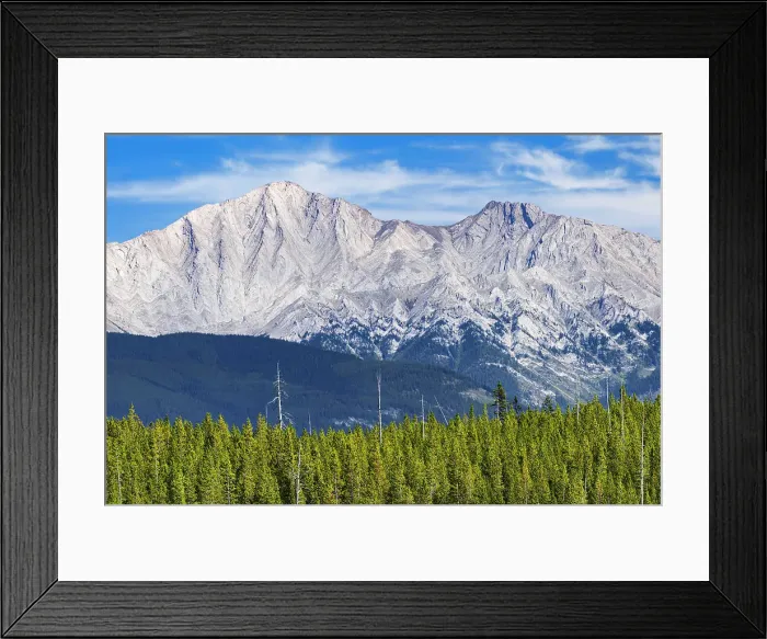 Framed Print : The Sawback Range. Banff National Park, Alberta, Canada Framed Print : The Sawback Range. Banff National Park, Alberta, Canada