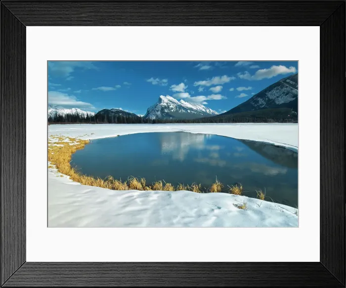 Framed Print : Mt. Rundle and Vermillion Lakes. Banff National Park, Banff National Park, Alberta, Canada Framed Print : Mt. Rundle and Vermillion Lakes. Banff National Park, Banff National Park, Alberta, Canada