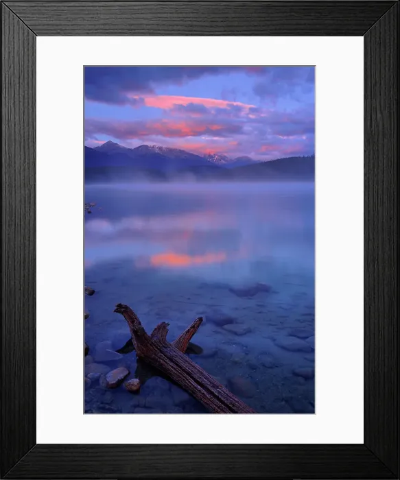 Framed Print : Dawn on Patricia Lake and the Canadian Rockies, Jasper National Park, Alberta, Canada Framed Print : Dawn on Patricia Lake and the Canadian Rockies, Jasper National Park, Alberta, Canada