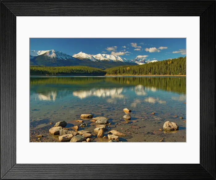 Framed Print : Patricia Lake and the Trident Range, Jasper National Park, Alberta, Canada Framed Print : Patricia Lake and the Trident Range, Jasper National Park, Alberta, Canada