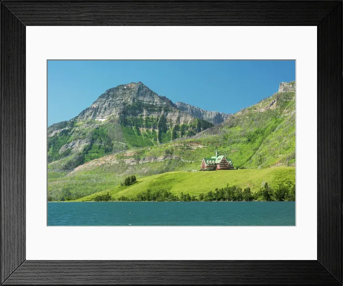 Framed Print : Prince of Wales Hotel on Upper Waterton Lake Waterton Lakes National Park, Alberta, Canada Framed Print : Prince of Wales Hotel on Upper Waterton Lake Waterton Lakes National Park, Alberta, Canada