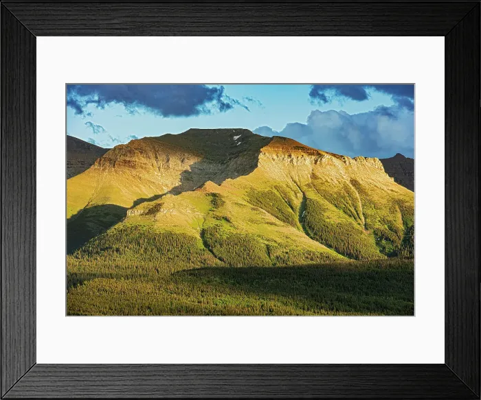 Framed Print : Sofa Mountain at sunset Waterton Lakes National Park, Alberta, Canada Framed Print : Sofa Mountain at sunset Waterton Lakes National Park, Alberta, Canada
