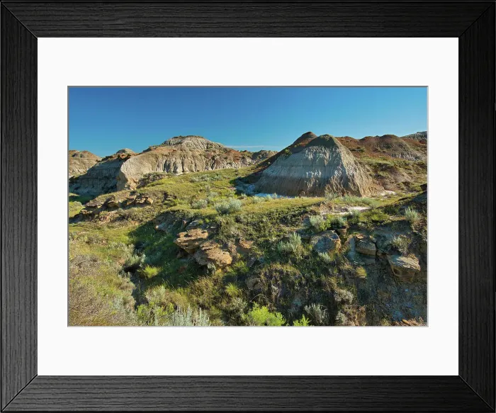 Framed Print : Badlands, UNESCO World Heritage Site, Dinosaur Provincial Park, Alberta, Canada Framed Print : Badlands, UNESCO World Heritage Site, Dinosaur Provincial Park, Alberta, Canada