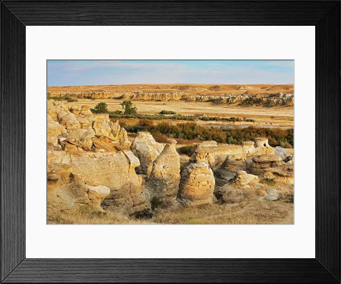 Framed Print : Badlands, UNESCO World Heritage Site, Writing-On-Stone Provincial Park, Alberta, Canada Framed Print : Badlands, UNESCO World Heritage Site, Writing-On-Stone Provincial Park, Alberta, Canada