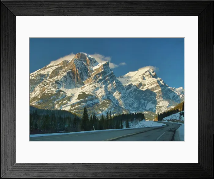Framed Print : Mount Kidd and Hwy 40 in Spray Valley Provincial Park, Kananaskis Coutnry, Alberta, Canada Framed Print : Mount Kidd and Hwy 40 in Spray Valley Provincial Park, Kananaskis Coutnry, Alberta, Canada