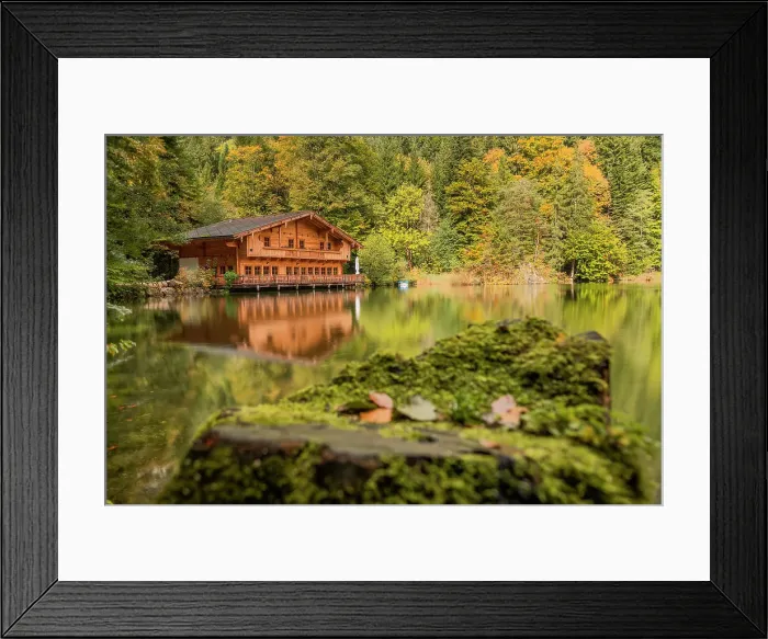 Framed Print : Autumn begins at Lake Berglsteiner, Breitenbach am Inn, Kufstein, Tyrol, Austria, Europe Framed Print : Autumn begins at Lake Berglsteiner, Breitenbach am Inn, Kufstein, Tyrol, Austria, Europe