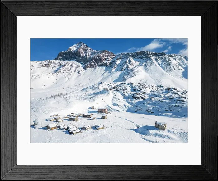 Framed Print : Rifugio Cristina and Pizzo Scalino in winter. Lanzada, Valmalenco, Valtellina, Sondrio district, Lombardy, Italy, Europe Framed Print : Rifugio Cristina and Pizzo Scalino in winter. Lanzada, Valmalenco, Valtellina, Sondrio district, Lombardy, Italy, Europe