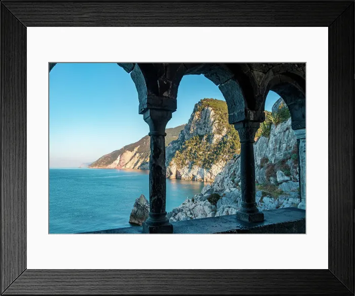 Framed Print : Portovenere, La Spezia province, Liguria district, Italy, Europe