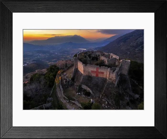 Framed Print : Medieval castle of Vicalvi overlooking the village, Vicalvi, Frosinone province, Ciociaria, Latium region, Italy Framed Print : Medieval castle of Vicalvi overlooking the village, Vicalvi, Frosinone province, Ciociaria, Latium region, Italy
