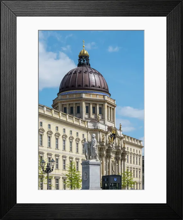 Framed Print : Humboldt Forum, Mitte, Berlin, Germany Framed Print : Humboldt Forum, Mitte, Berlin, Germany