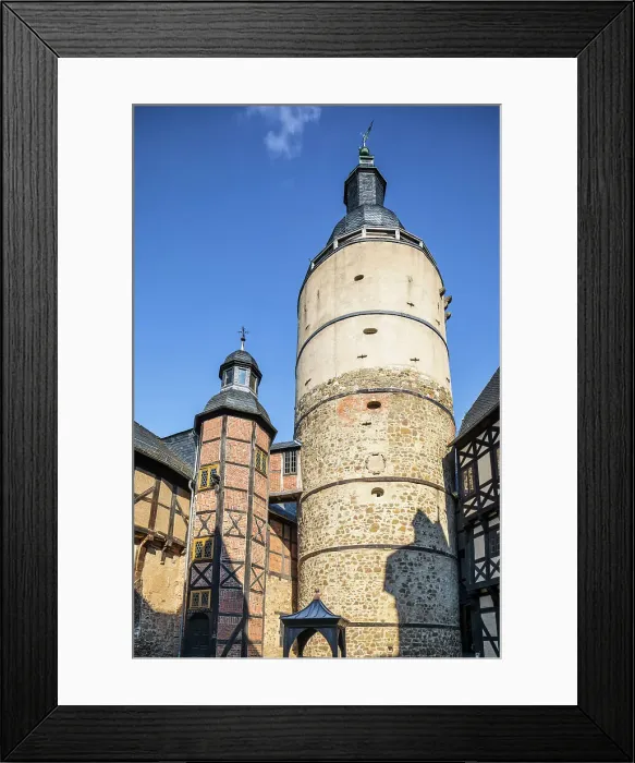 Framed Print : Burg Falkenstein, Harz Region, Saxony-Anhalt, Germany Framed Print : Burg Falkenstein, Harz Region, Saxony-Anhalt, Germany