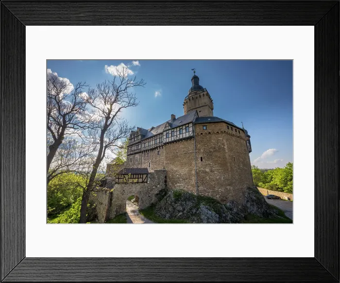 Framed Print : Burg Falkenstein, Harz Region, Saxony-Anhalt, Germany Framed Print : Burg Falkenstein, Harz Region, Saxony-Anhalt, Germany