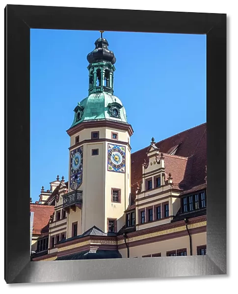 Old Town Hall, Marktplatz, Leipzig, Saxony, Germany