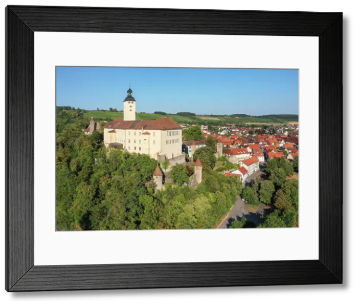 Framed Print : Horneck Castle, Gundelsheim, Neckartal Valley, Odenwald, Burgenstrasse, Baden-Wurttemberg; Germany Framed Print : Horneck Castle, Gundelsheim, Neckartal Valley, Odenwald, Burgenstrasse, Baden-Wurttemberg; Germany