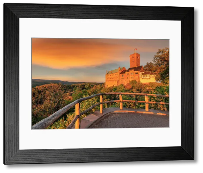 Framed Print : Wartburg Castle, Eisenach, Thuringia Forest, Thuringia, Germany Framed Print : Wartburg Castle, Eisenach, Thuringia Forest, Thuringia, Germany