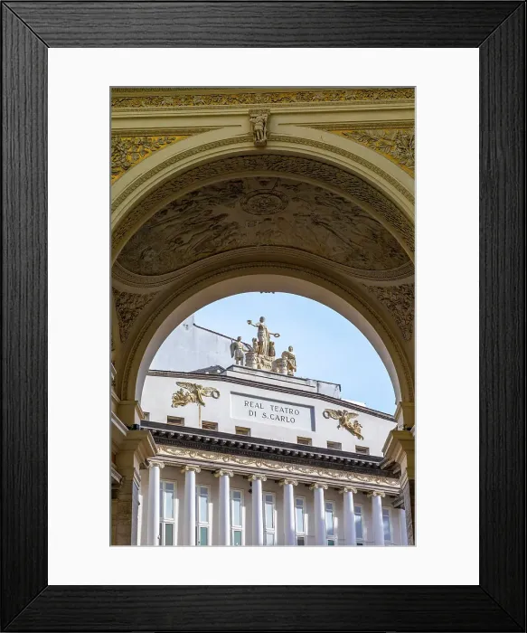 Framed Print : The Real Teatro di San Carlo, Naples, Campania, Italy Framed Print : The Real Teatro di San Carlo, Naples, Campania, Italy