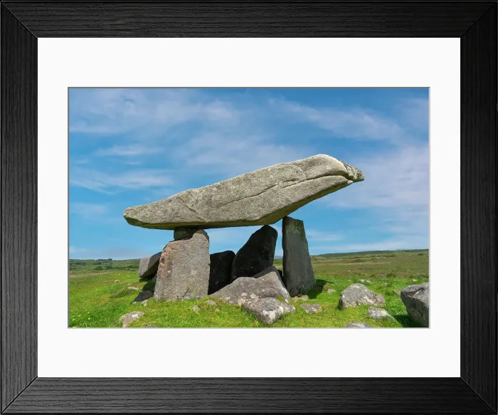 Framed Print : Ireland, Co. Donegal, Ardara, Kilclooney Dolmen Framed Print : Ireland, Co. Donegal, Ardara, Kilclooney Dolmen