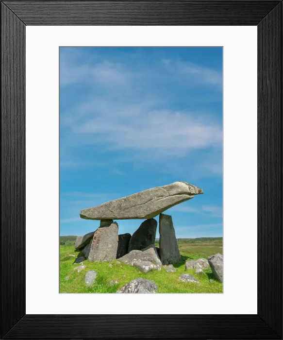 Framed Print : Ireland, Co. Donegal, Ardara, Kilclooney Dolmen Framed Print : Ireland, Co. Donegal, Ardara, Kilclooney Dolmen