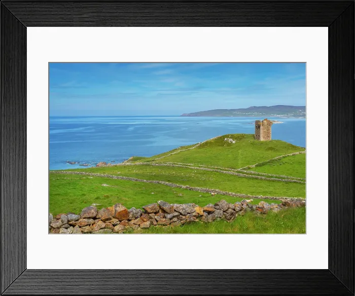 Framed Print : Ireland, Co. Donegal, Crohy head, Maghery, Signal station Framed Print : Ireland, Co. Donegal, Crohy head, Maghery, Signal station