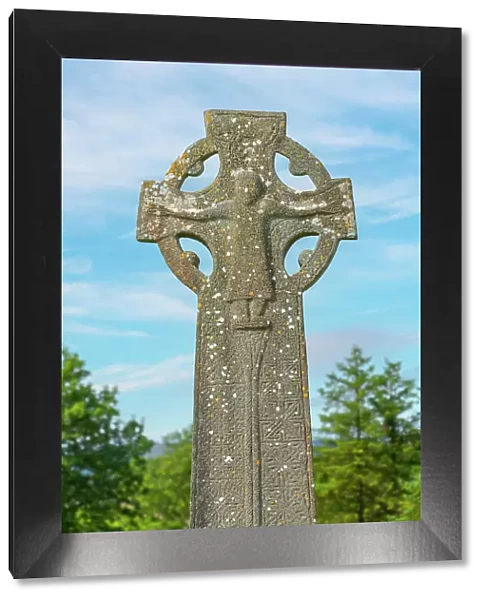 Ireland, Co. Clare, The Burren, Kilfenora, Kilfenora cross, City of the crosses
