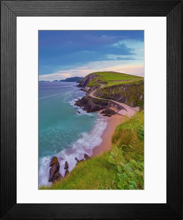 Framed Print : Ireland, Co. Kerry, Dingle, Slea Head, Coumeenoole beach, (Ryans Daughter) Framed Print : Ireland, Co. Kerry, Dingle, Slea Head, Coumeenoole beach, (Ryans Daughter)