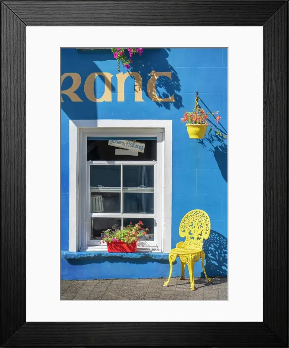 Framed Print : Ireland, Co. Kerry, Dingle, colourful shop front Framed Print : Ireland, Co. Kerry, Dingle, colourful shop front