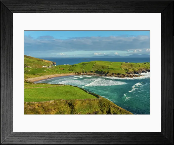 Framed Print : Ireland, Co. Donegal, Muckross head, Muckross bay Framed Print : Ireland, Co. Donegal, Muckross head, Muckross bay