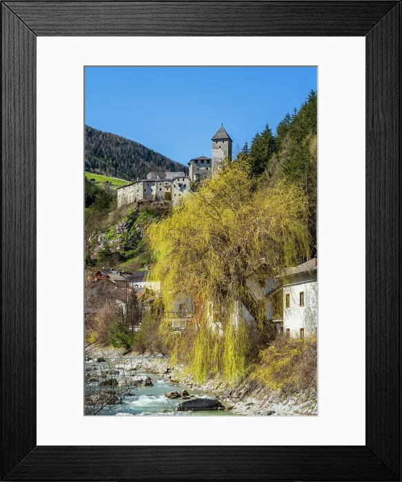Framed Print : Taufers medieval castle, Sand in Taufers-Campo Tures, Trentino-Alto Adige / Sudtirol, Italy Framed Print : Taufers medieval castle, Sand in Taufers-Campo Tures, Trentino-Alto Adige / Sudtirol, Italy