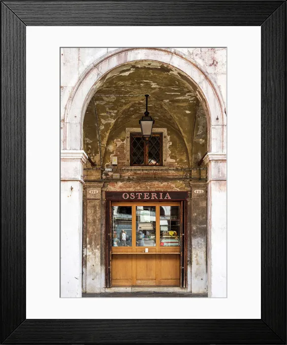 Framed Print : Scenic street corner, Venice, Veneto, Italy Framed Print : Scenic street corner, Venice, Veneto, Italy
