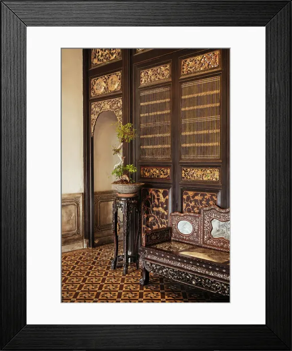 Framed Print : Cheong Fatt Tze - The Blue Mansion, George Town, Pulau Pinang, Penang, Malaysia, Asia Framed Print : Cheong Fatt Tze - The Blue Mansion, George Town, Pulau Pinang, Penang, Malaysia, Asia