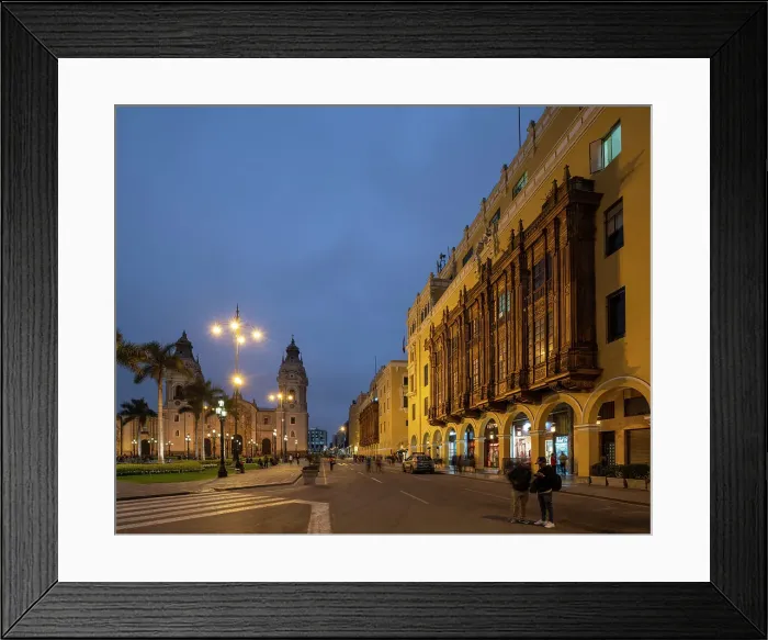 Framed Print : Plaza de Armas, Lima, Peru, South America Framed Print : Plaza de Armas, Lima, Peru, South America