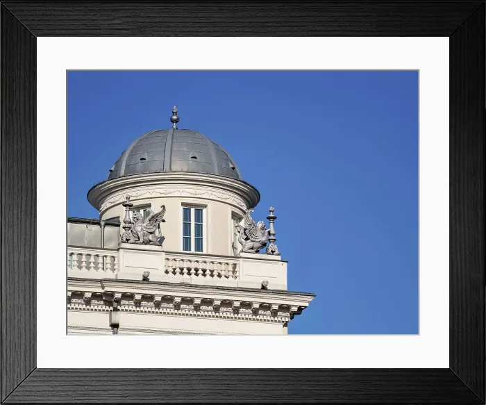Framed Print : Building at Three Crosses Square, detailed view, Warsaw, Masovian Voivodeship, Poland Framed Print : Building at Three Crosses Square, detailed view, Warsaw, Masovian Voivodeship, Poland