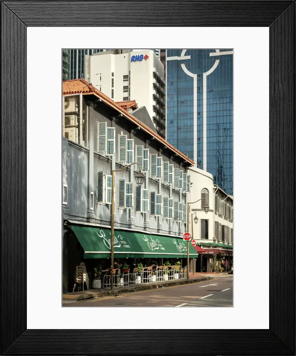 Framed Print : Chinatown, Central Area, Singapore, Asia Framed Print : Chinatown, Central Area, Singapore, Asia