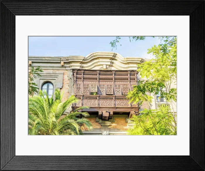 Framed Print : Facade of The House of Science Museum, Seville, Andalusia, Spain Framed Print : Facade of The House of Science Museum, Seville, Andalusia, Spain