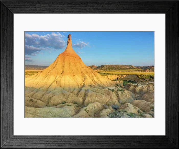 Framed Print : Spain, Navarre, Bardenas Reales, natural park Framed Print : Spain, Navarre, Bardenas Reales, natural park